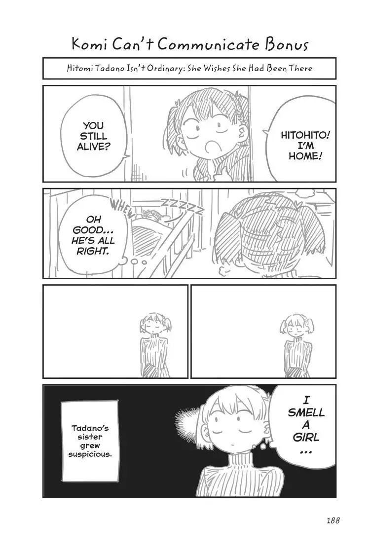 Komi-san wa Komyushou Desu Chapter 99.5 1